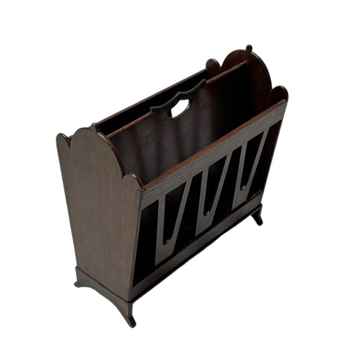 Willem Penaat Art Deco Amsterdam School Magazine Rack for Metz & Co., 1920s